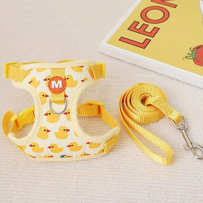 Cartoon Duck Pet Harness