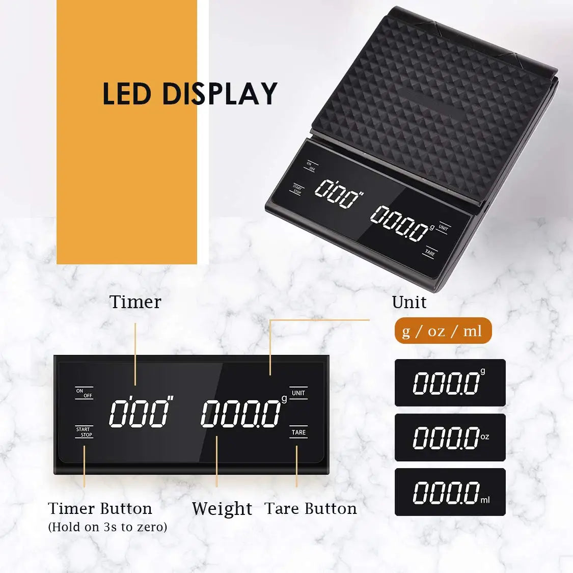 ELECTRONIC COFFEE SCALE