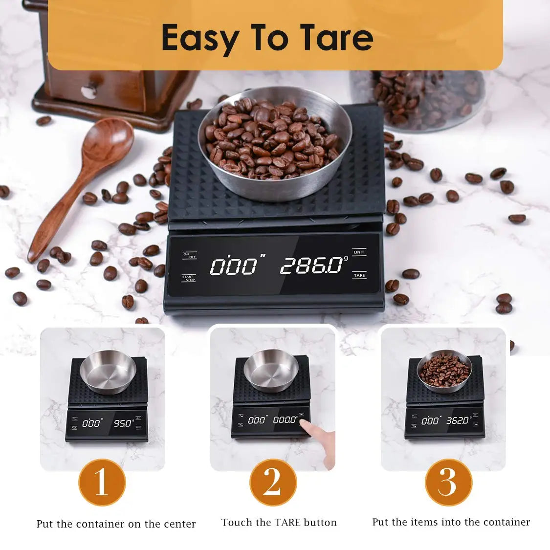 ELECTRONIC COFFEE SCALE