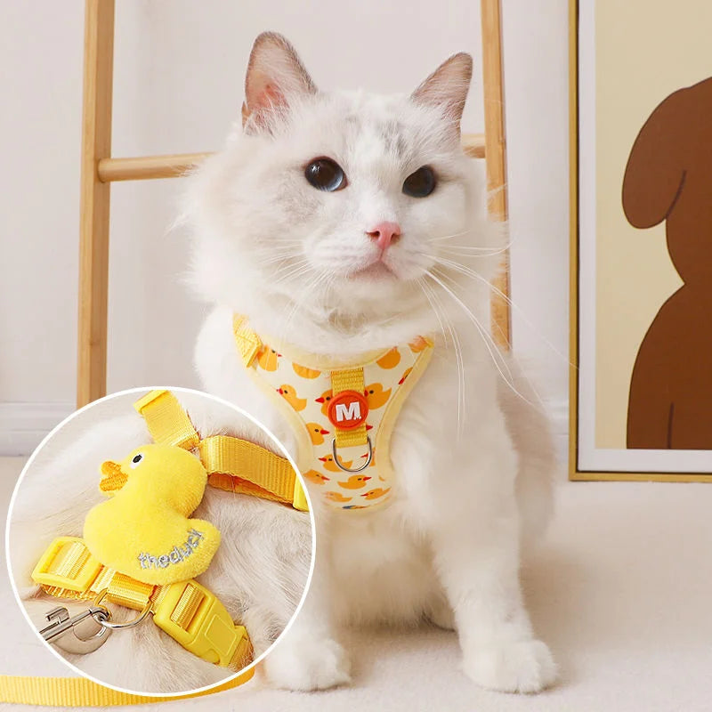 Cartoon Duck Pet Harness