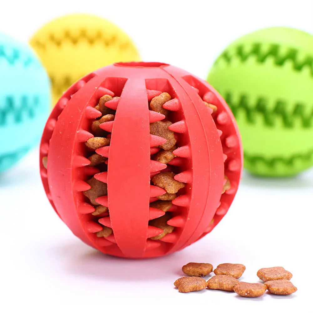 Pet Interactive Rubber Balls