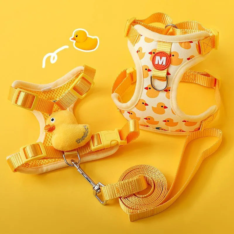 Cartoon Duck Pet Harness