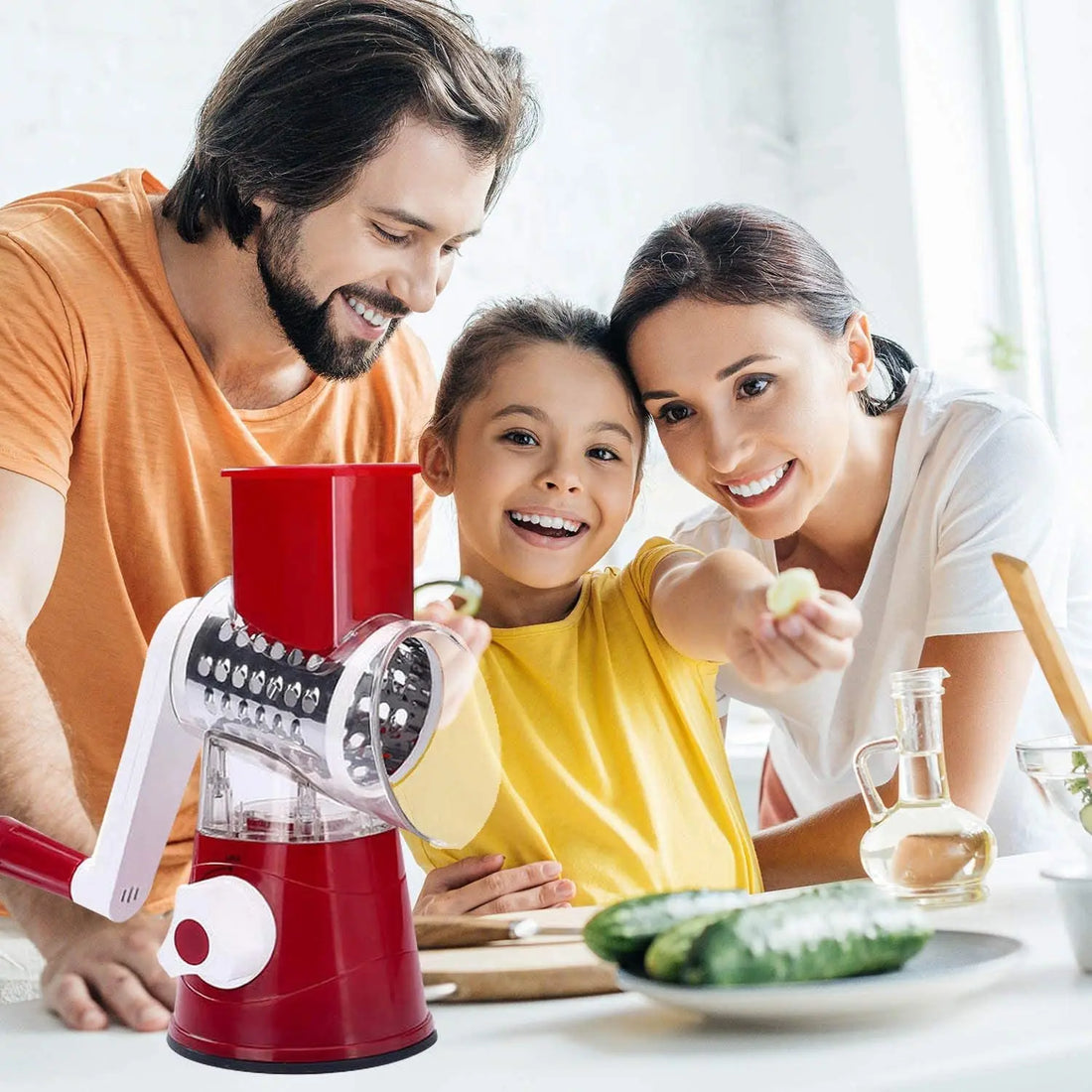 PORTABLE MANUAL VEGETABLE CUTTER SLICER