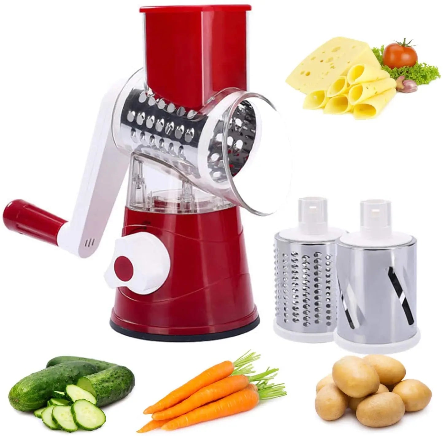 PORTABLE MANUAL VEGETABLE CUTTER SLICER