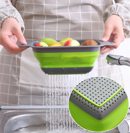 FOLDABLE VEGETABLE WASHING BASKET